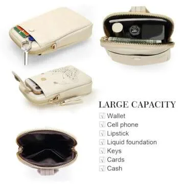 KITEVIUN Lightweight Butterfly Crossbody Bag for Women