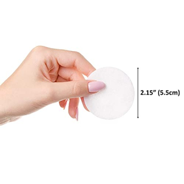 SoulSation Organic Cotton Rounds - 400 Count Makeup Pads