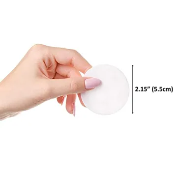 SoulSation Organic Cotton Rounds - 400 Count Makeup Pads