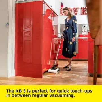 Kärcher KB 5 Electric Sweeper for Pet Owners and Busy Homes