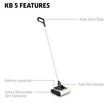 Kärcher KB 5 Electric Sweeper for Pet Owners and Busy Homes