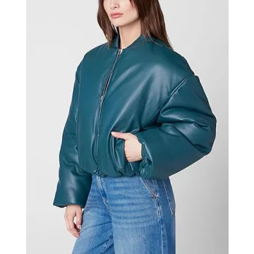 Stylish BLANKNYC Women's Bomber Jacket - Chic & Warm
