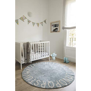 Lorena Canals ABC Washable Kids Rug - Natural Cotton & Handmade
