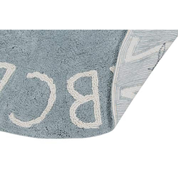 Lorena Canals ABC Washable Kids Rug - Natural Cotton & Handmade