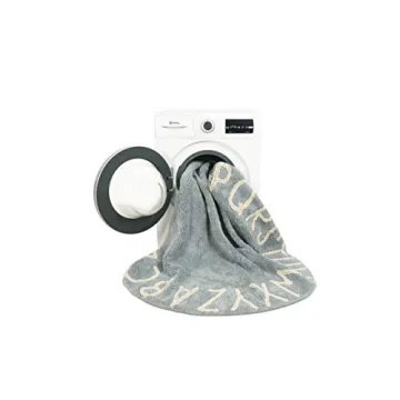 Lorena Canals ABC Washable Kids Rug - Natural Cotton & Handmade