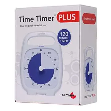 Time Timer Plus 120 Minute Countdown Clock for Learning