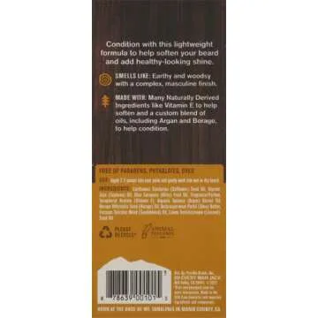 Every Man Jack Sandalwood Beard Oil - Natural & Hydrating 1 oz