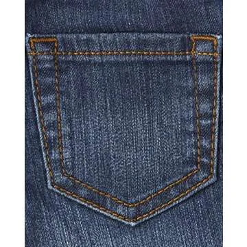 The Children's Place,baby-girls,And Toddler Girls Basic Bootcut Jeans,Indigo Stone/Victory Blue Wash 2 Pack,6-9 Months