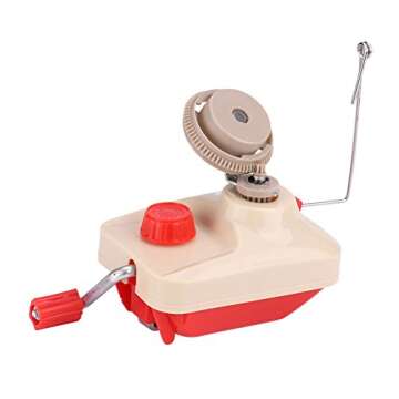Hand Operated Yarn Winder for Easy Crafting Organization