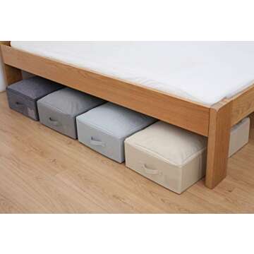Efficient Under Bed Storage Container for Home Organization