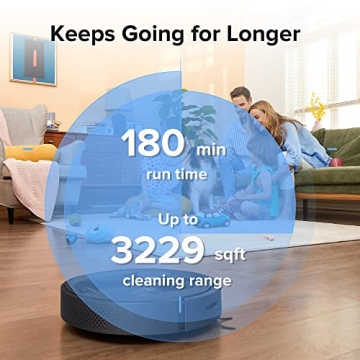 Roborock Q5+ Robot Vacuum with Self-Empty Dock, Alexa