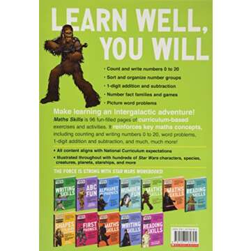 Star Wars Workbooks: Maths Skills Ages 5-6