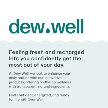 Dew Well Refresh Deodorant Wipes - 50 Individually Wrapped Wipes