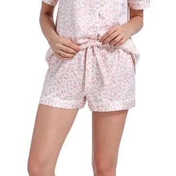 Luxurious Satin Pajama Set for Women by Serenedelicacy