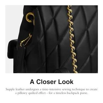 Coach Tabby Backpack, Black