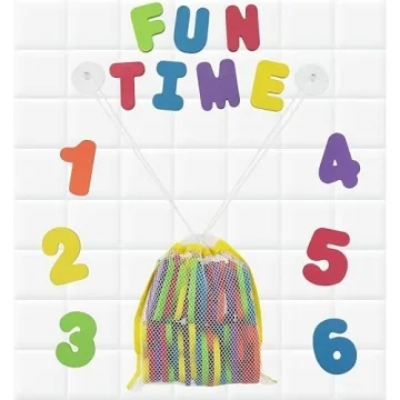 Fun Bath Foam Letters & Numbers Set for Kids