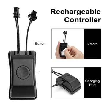 ZUOYOUZ Motorcycle Helmet Light for Night Visibility