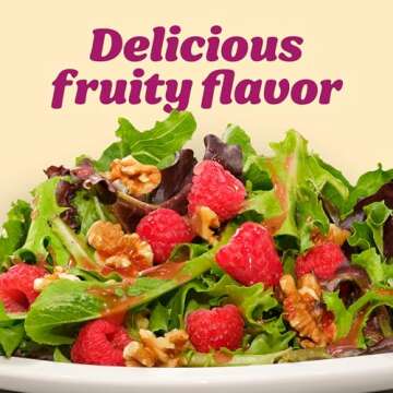 Kraft Raspberry Vinaigrette Lite Salad Dressing (16 fl oz Bottle)