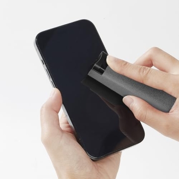 YTT Touchscreen Mist Cleaner, Screen Cleaner, for All Phones, Laptop and Tablet Screens,Two in One Spray and Microfiber Cloth (Grey)