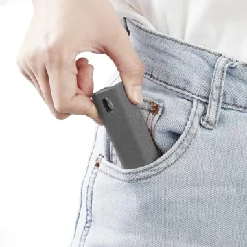 YTT Touchscreen Mist Cleaner, Screen Cleaner, for All Phones, Laptop and Tablet Screens,Two in One Spray and Microfiber Cloth (Grey)