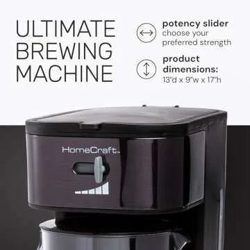 Homecraft 3-Quart Iced Coffee and Tea Maker
