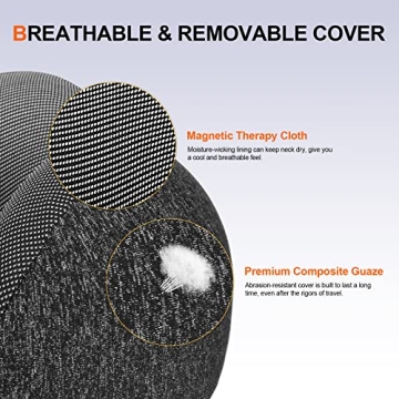 Cirorld Neck Pillow - Memory Foam with Hood for Travel Comfort