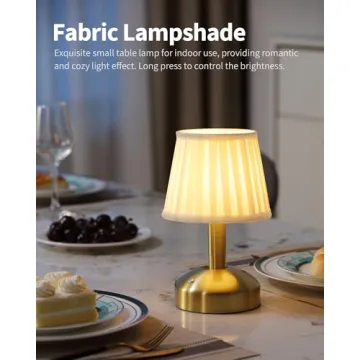 KDG Portable Cordless Table Lamp for Home Décor