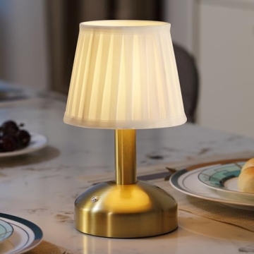 KDG Portable Cordless Table Lamp for Home Décor