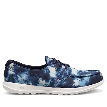 Skechers Go Walk Lite Tie Dye Boat Shoe for Everyday Comfort