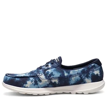 Skechers Go Walk Lite Tie Dye Boat Shoe for Everyday Comfort