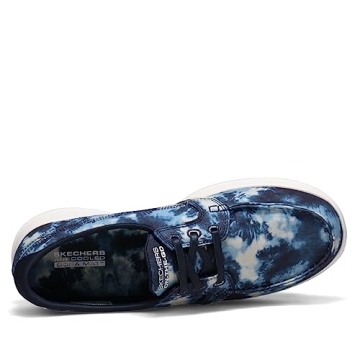 Skechers Go Walk Lite Tie Dye Boat Shoe for Everyday Comfort