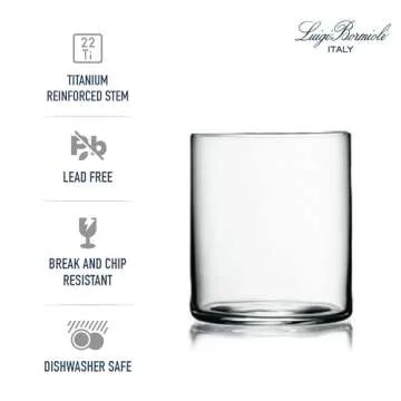 Luigi Bormioli Elegant & Durable DOF Glass Set