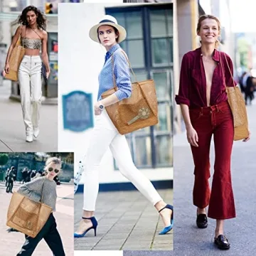 KALIDI Stylish & Spacious Beach Mesh Tote Bag