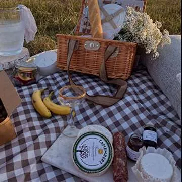 RUIBOLU Extra Large Picnic Blanket Waterproof Portable for Outdoors