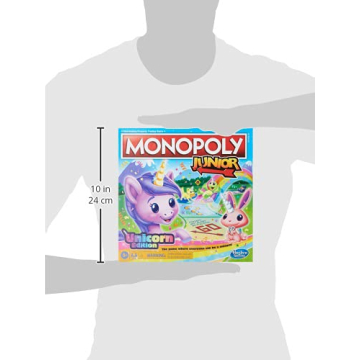 Unicorn Monopoly Junior Board Game for Kids 5+