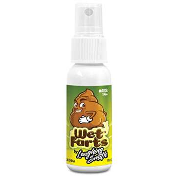 Laughing Smith Wet Farts Potent Stink Spray for Epic Pranks - Non-Toxic Fun for Everyone!