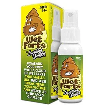 Laughing Smith Wet Farts Stink Spray for Hilarious Pranks