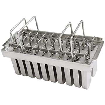 20PCS Ice Cream Molds for Creative Treats