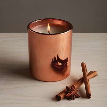 Thymes Scented Candles for Home Decor - Luxury Home Fragrance Gifts for Women & Men - Fall Candles w...