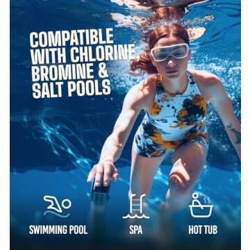 LIME POOL 7in1 Spa Test Strips 162 Water Testing Kit