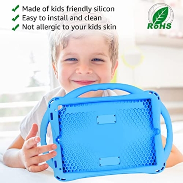 TopEsct Kids Case for iPad 10.2 inch - Shockproof & Safe