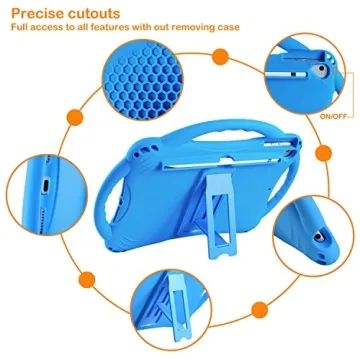 TopEsct Kids Case for iPad 10.2 inch - Shockproof & Safe