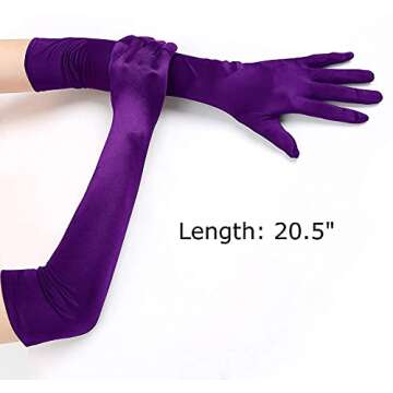 Jessica Rabbit Costume Red Wig Purple Gloves Plastic Holder Fancy Dress Costume Set