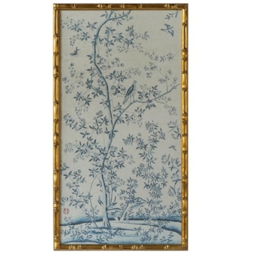 Elegant HongFengtang Rice Paper Bamboo Print 19.5 x 35.8 Inches