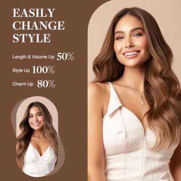 Elegant GOO GOO Wire Hair Extensions for Effortless Style