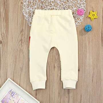 Toddler Girls Rainbow Graphic Sweatshirt Long Sleeve Top