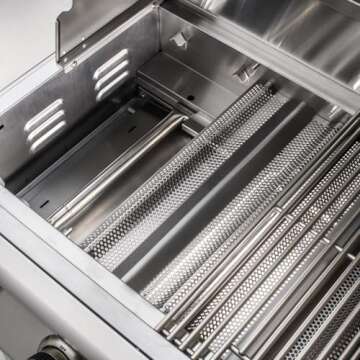 Blaze Outdoor Kitchen Grill | 25- inch Built-in Natural Gas Grill | 3 Burner Barbecue | Premium BBQ | Commercial Grade Grilling Experience | Best in Class Warranty | Prelude LBM BLZ-3LBM-NG