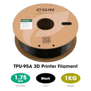 eSUN TPU 95A 3D Printer Filament - Flexible, Durable & Versatile
