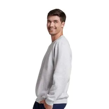 Russell Athletic Men's Fleece Crew - Comfortable & Stylish Sweatshirt