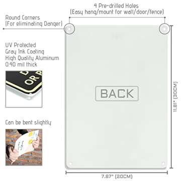 Bestylez Area Patrolled by Chicken Lady - Crazy Chicken Lovers Gag Gifts - Funny Farm Yard Fence Chi...